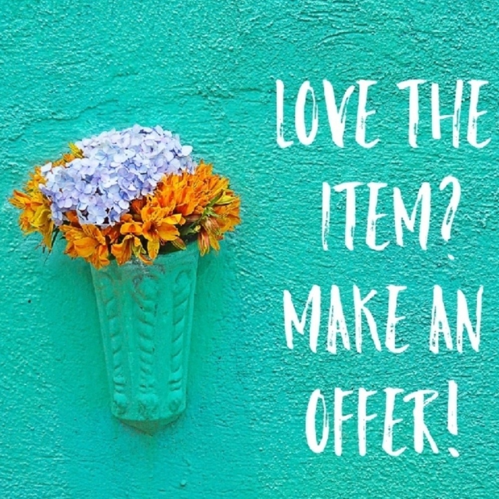 Love the Item, not the price? Make an offer!